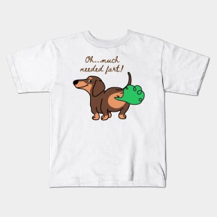 Oh... much needed fart Kids T-Shirt